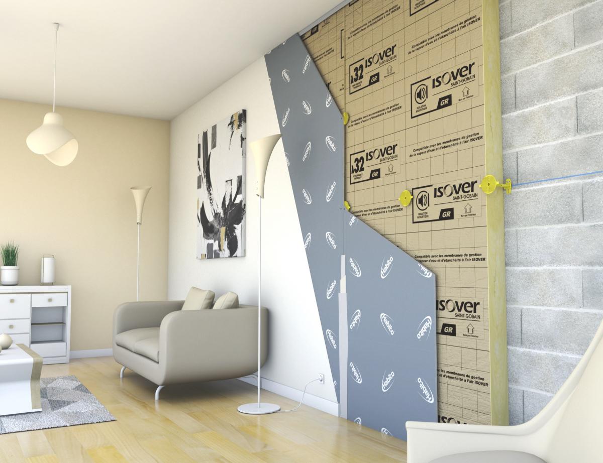 Les doublages Placo® pour l'isolation des murs par l'intérieur