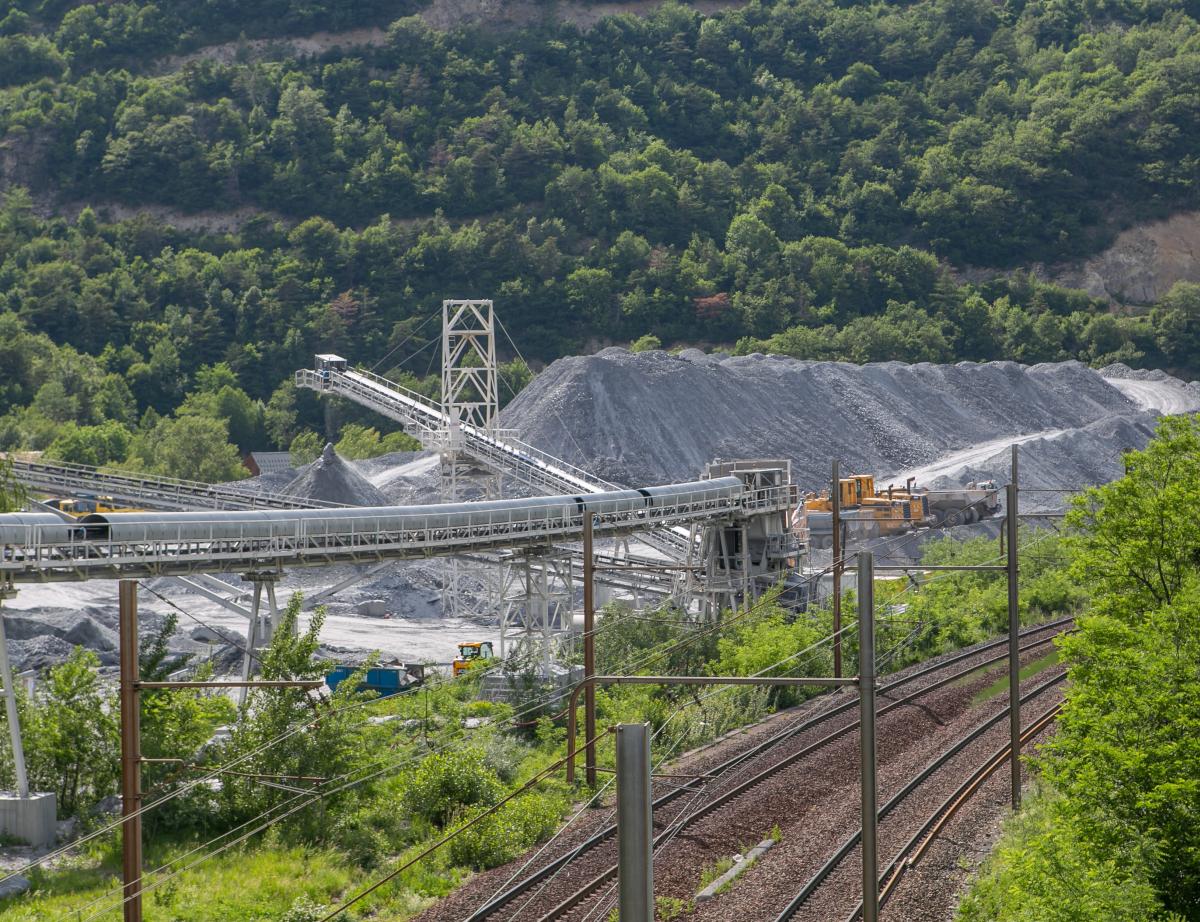 Le tunnel du Lyon-Turin dans la phase de 