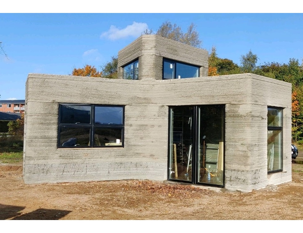 La première maison en béton imprimé 3D a accueilli ses premiers