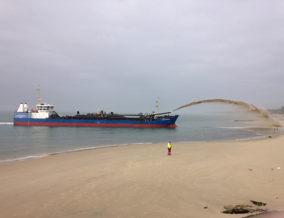 Pas de lien entre l'extraction de sable en mer et l'évolution du trait de côte en France