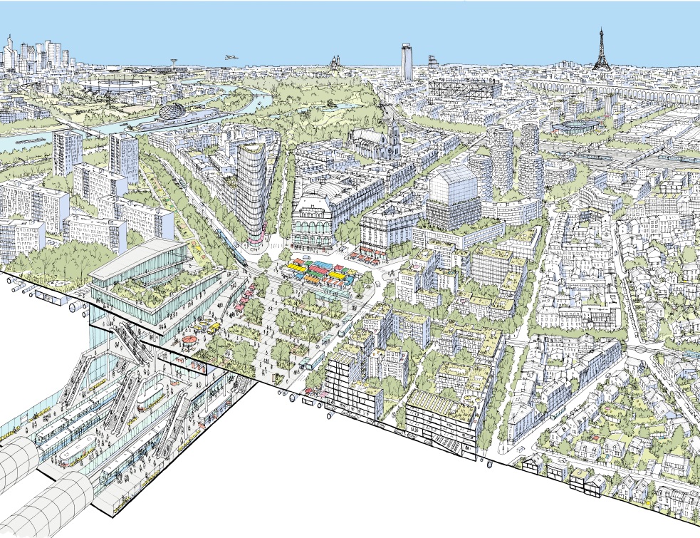 La Société du Grand Paris construira 8.000 logements dans les nouveaux quartiers de gare