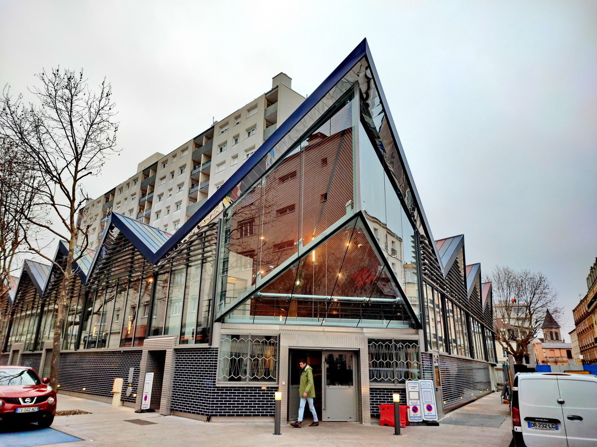 La nouvelle halle des Victoires d’Asnières-sur-Seine transforme le centre-ville