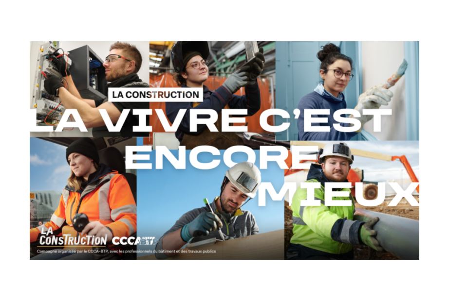 La campagne offensive pour faire découvrir les métiers de la construction