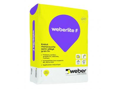 webermur pâte F : enduit de ragréage et lissage béton l Weber