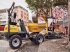 Les machines zero emission de Wacker Neuson au centre-ville de Stuttgart