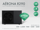 Pompe à chaleur AIR/EAU AÉRONA R290, une alternative plus performante et plus verte