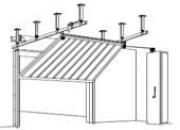 Porte basculante 1R00XA
