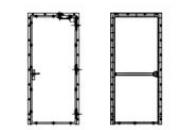 Bloc-porte 1 vantail 1 V, 1VGH