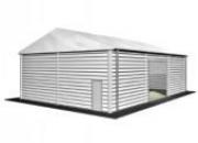 Largeur 10m hauteur 4m