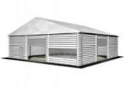 Largeur 15m hauteur 4m