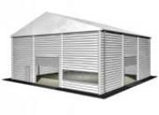 Largeur 15m hauteur 6m