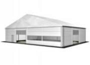 Largeur 20m hauteur 4m