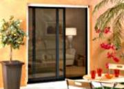 Moustiquaire plissée coulissante