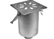 Siphon de sol à panier