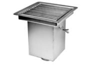 Siphon de sol cuve carrée