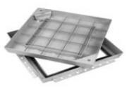 Cadre tampon - Type CTN alu