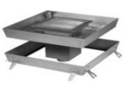 Cadre tampon avec siphon incorporé