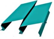 Parement à redan filant