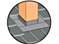 Abergement réglable de cheminée