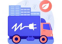 Malgré leur batterie, les camions électriques polluent moins que les Diesel