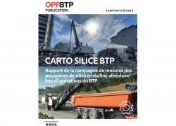 L’OPPBTP publie les résultats de la campagne de mesures des poussières de silice