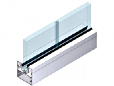 Cloison Gamme A finition vitrine