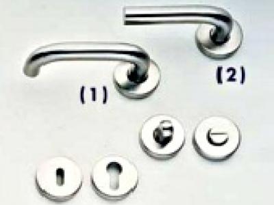 Béquilles double inox