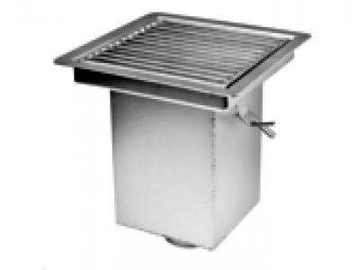 Siphon de sol cuve carrée