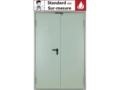 Porte Coupe Feu 1H - 2 Vantaux