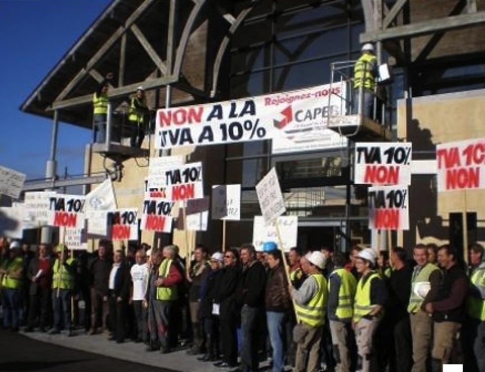 Vers une mobilisation historique des artisans du bâtiment