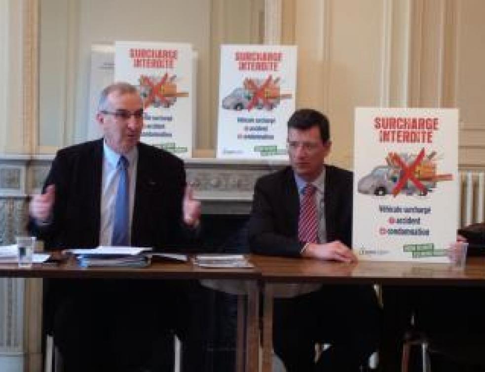 Dites non à la surcharge des camions!