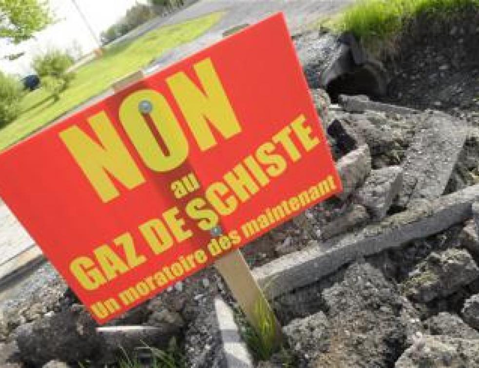 Conférence environnementale: gaz de schiste en question