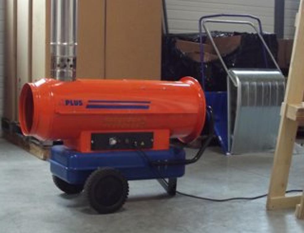 Chauffage de chantier : des systèmes adaptés aux pros
