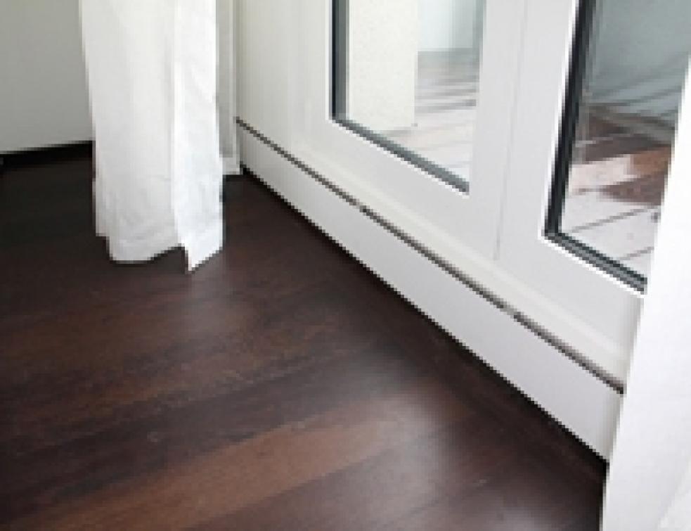 Ecomatic, le chauffage intégré dans les plinthes