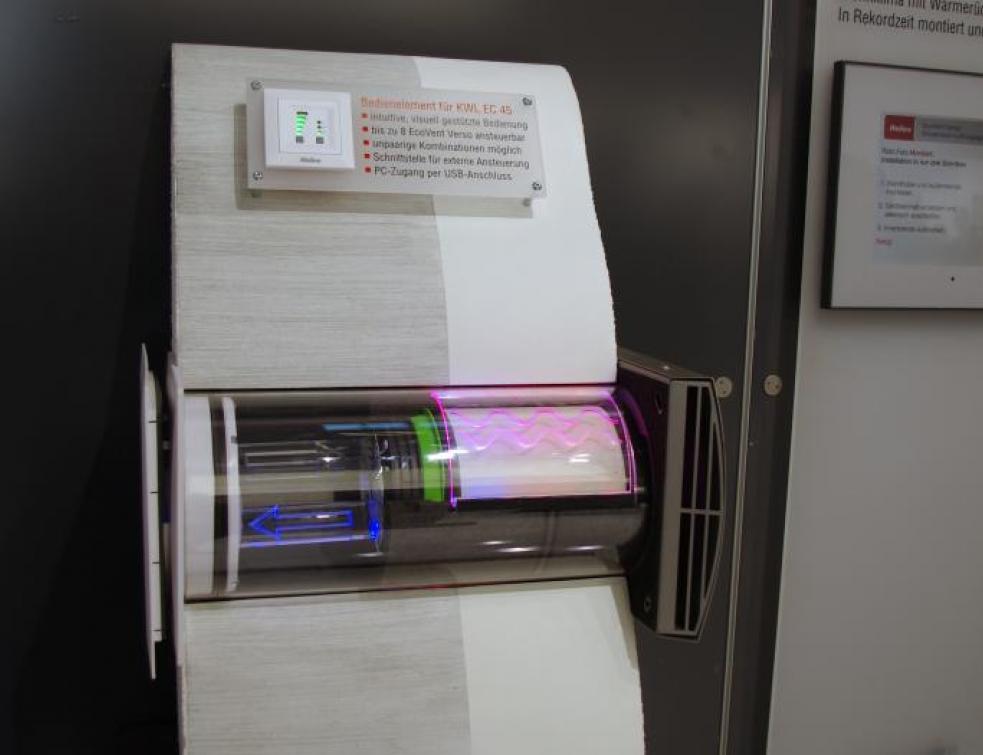 Bau 2017 (11) : pleins feux sur la ventilation double-flux décentralisée