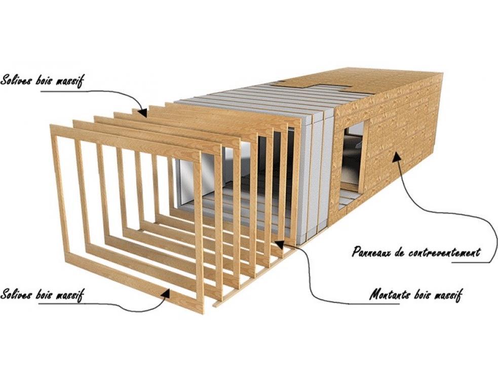 Un promoteur coopératif construit 11 maisons à ossature bois à