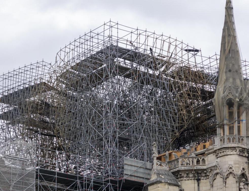 Notre Dame La Fin Du Delicat Demontage De L Echafaudage Est