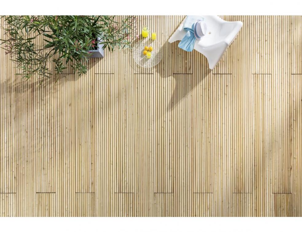 La terrasse en kit PINUTEX : une pose facile pour un repos immédiat