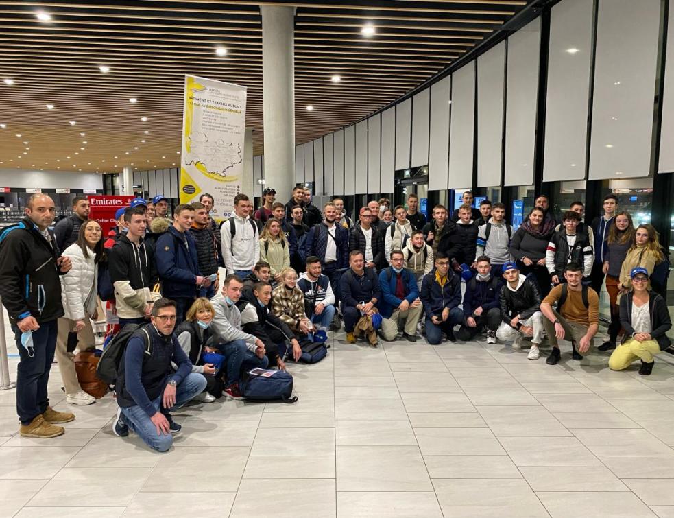 86 jeunes apprentis du BTP participent à l'Exposition Universelle à Dubaï