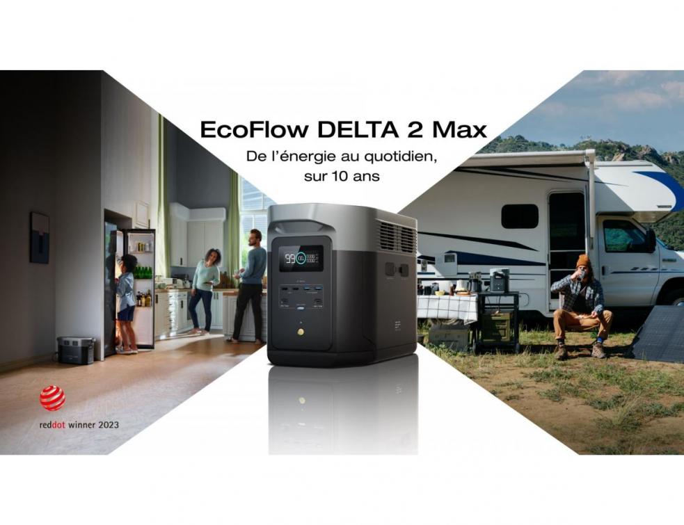 EcoFlow lance la DELTA 2 Max station électrique