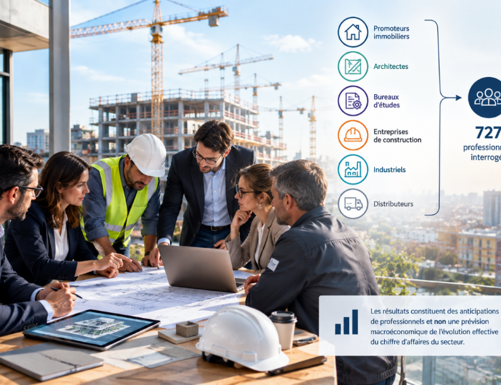 Construction : un rebond attendu en 2026, mais différent en Europe. © IA / Laure Pophillat